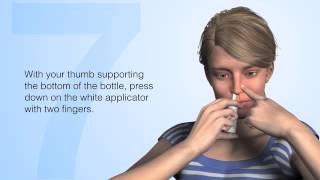 How to Use Nasal Sprays Properly [upl. by Vonnie]