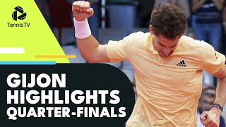 Thiem Against Cerundolo Rublev Carreno Busta amp Murray Play  Gijon 2022 QuarterFinal Highlights [upl. by Nolyd296]