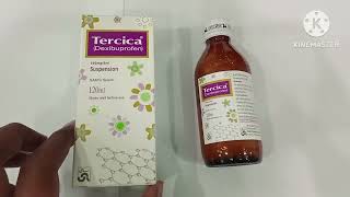 Tercica Syrup 120ml Uses in Urdu Tercica Syrup UsesTercica SuspensionTercica SyrupDexibuprofen [upl. by Rengia]