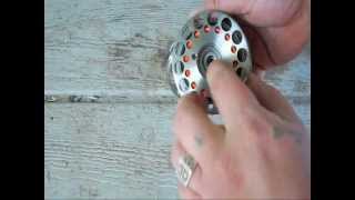 Silencing a Pflueger Trion Flyreel [upl. by Wirth]