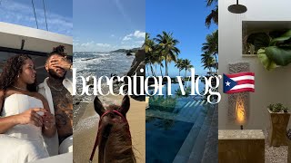 WEEK LONG BAECATION IN PUERTO RICO 🇵🇷TRAVEL VLOG  WE GOT ENGAGED💍 [upl. by Leruj452]