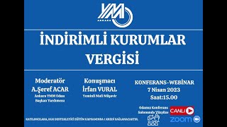 İndirimli Kurumlar Vergisi [upl. by Puklich]