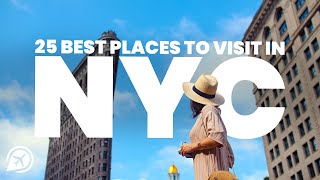 25 Best places to visit in NEW YORK CITY [upl. by Galang]