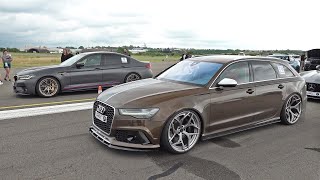 Audi RS6 Avant C7 vs BMW M5 CS [upl. by Sardse327]