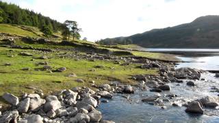 Wild camp at Haweswater Reservoir Lake District August 27th 2011 [upl. by Yddub]