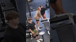 Everyone shock in gym  Heavy deadlift gym deadlift gymreactions [upl. by Tigirb]