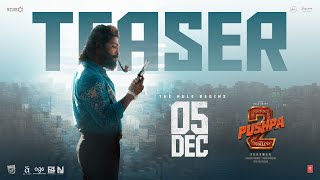 Pushpa 2 The Rule Teaser  Allu Arjun  Sukumar  Rashmika Mandanna  Fahadh Faasil  DSP [upl. by Wons]