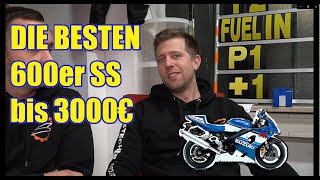 Die BESTEN 600ccm Supersportler bis 3000€ [upl. by Nedrah]