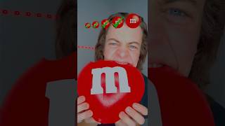 Giant Spicy MampM ASMR 🍫🔥 [upl. by Rehpotsihrc]