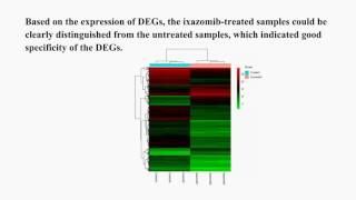 139686Microarray and bioinformatics analysis of ixazomib on colorectal cancer [upl. by Thomasina]