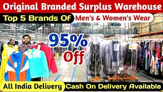 95 Off export surplus garments warehouse surplus clothes warehouse Multi brand clothes wholesale [upl. by Efeek]