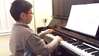 Adorable 9 Year Old Child Piano Prodigy plays 1000 keys a minute [upl. by Ellehciram]