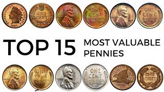 Top 15 Most Valuable Pennies [upl. by Joselyn]