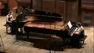 Chopin Rondo in C for two pianos op 73 posth [upl. by Yssak]