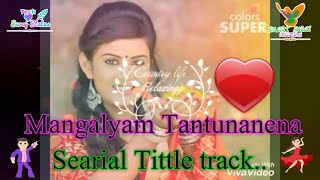 Mangalyam Thanthunaanenna Serial Title Track  ShravaniTeju Divya Wagukar amp RK Chandan [upl. by Evette]