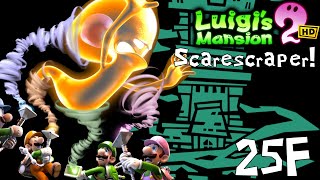 Luigis Mansion 2 HD  Scarescraper HUNTER ENDLESS 99 FLOORS [upl. by Ateiluj]