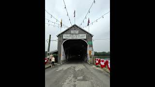 202408 Hartland Covered Bridge NB Canada 12 [upl. by Pubilis]