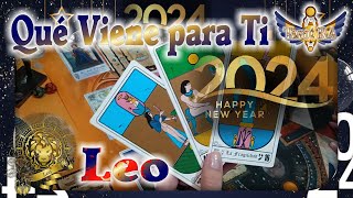 ♌LEO  LO QUE VIENE PARA TI EN 2024 CLAVES para tu Éxito 2024 Predicciones 1º Semestre 2024♌ [upl. by Alvy877]