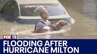 Hurricane Milton Flooded apartments in Clearwater FL [upl. by Eecal]