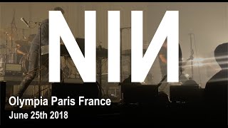 NINE INCH NAILS Live Full Concert 4K  Olympia Paris France June 25th 2018 [upl. by Durand]