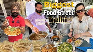 Street Food Tour of West Delhi  Must Try Food [upl. by Avilys]