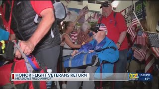 Honor Flight 47 Veterans return home Honor Flight recap [upl. by Drucy]