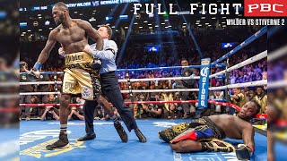 Wilder vs Stiverne 2 FULL FIGHT November 4 2017  PBC on Showtime [upl. by Ulberto]