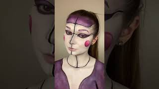 FNAF Ballora Cosplay Makeup  sianmariamua x Coloured Contacts [upl. by Seka]