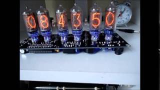 IN8 Nixie Clock Assembly Part 1 [upl. by Arihday414]