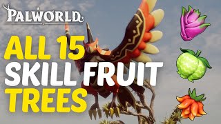 All 15 Skill Fruit Tree Locations in Palworld [upl. by Asiluy314]