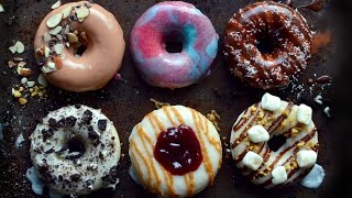 6 Vegan Donuts  Baked amp Frosted [upl. by Rufford]