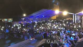 Tekno à Dakar le 14 Avril 2018 au monument de la renaissance africaine2 [upl. by Ahsier]