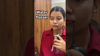 Using water flosser  All smile nepal water flosser  HOW TO USE WATER FLOSSER youtubeshorts [upl. by Teena]