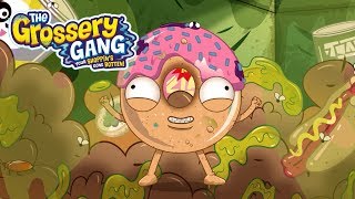 Grossery Gang Cartoon  DIRTY DUMPSTER DONUT  Videos For Kids [upl. by Mensch111]