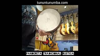 Pandereta tradicional rustica [upl. by Leivad]