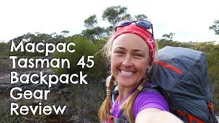 Macpac Tasman 45  Gear Review [upl. by Aniratac]