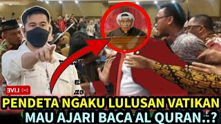 PDT NGAKU LULUSAN S2 VATIKAN SOK MAU AJARI AL QURquotAN DEBAT ISLAM VS KRISTEN [upl. by Iatnahs]