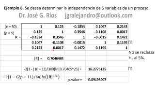 Prueba de independencia [upl. by Alister]