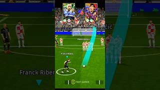 Ribéry Free Card Vs Messi Ambassador Card eFootball Challenge 😱 shorts efootball2025 [upl. by Eekorehc]