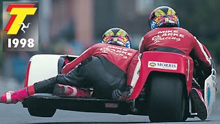 Isle of Man TT 1998  Sidecar Race [upl. by Bobina]