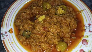 khare Masale ka Beef keema recipe cooking with RS 😋👈 [upl. by Liederman]