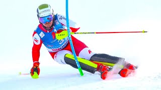 FIS Alpine Ski World Cup  Mens Slalom Run 1  Gurgl AUT  2023 [upl. by Cudlip]