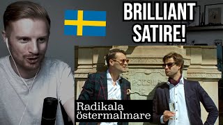 Reaction To Radikala östermalmare Swedish Satire Freudian Slip Productions [upl. by Yrrum281]