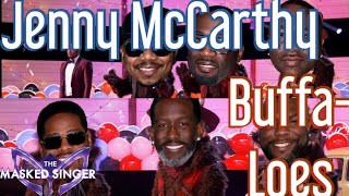 Jenny McCarthy Thinks Buffaloes Could Be 112 or Boyz II Men  The Masked Singer USA Season 12 Ep 2 [upl. by Cantone391]