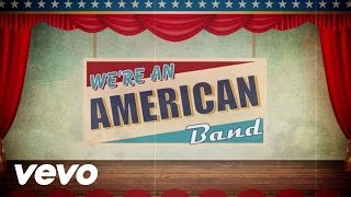 Rob Zombie  Were An American Band Lyric Video [upl. by Nylrebma]