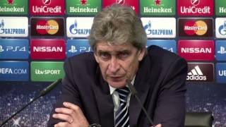 Manuel Pellegrini My Man City team never know when they are beaten [upl. by Chery837]