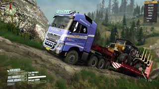 Mudrunner Volvo FMX Long Mountain 🏔️ Drive [upl. by Imim]