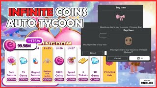 👑OP Kingdom of essentia Script Hack • Infinite Coins amp Auto Tycoon Free UGC Limiteds [upl. by Saffian]