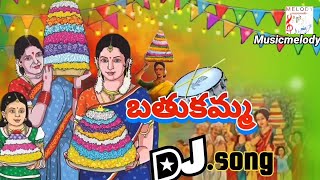 Bathukamma Latest New DJ song 2024  Telugu djsongs  REMIX BY  musicmelody [upl. by Kenny]