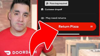 DoorDash Requiring Dasher RETURNS On Food Delivery [upl. by Annayrb544]